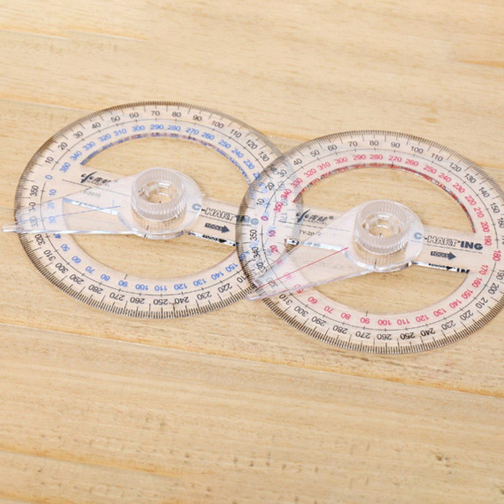 Measure Arm Ruler Gauge Tool Angle Engineer 360 Degree Protractor Angle Finder Woodworking Gadget Depth Measurement