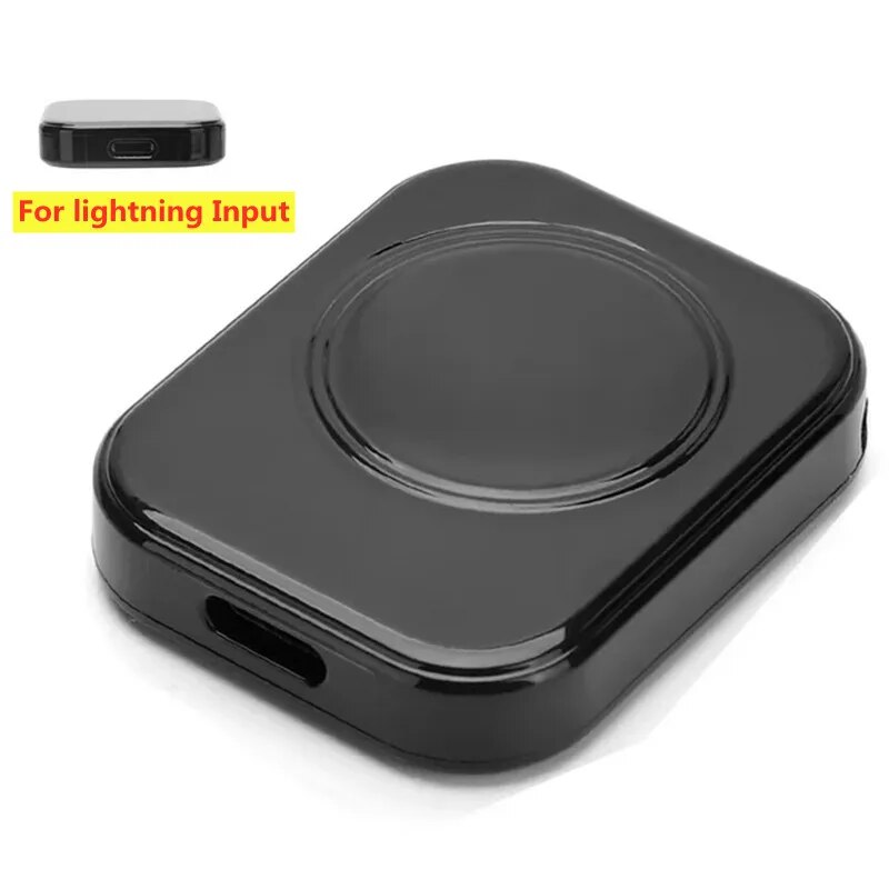 Hurtig magnetisk trådløs oplader til apple watch-serien 5 se iwatch 9 8 7 6 ultra dock-adapter type  c 8 -benet bærbar opladning: Klar