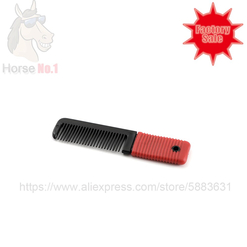 Empuñadura de goma blanda para peineta de caballo, accesorio universal de plástico, 3011x3cm, 93, 13,4