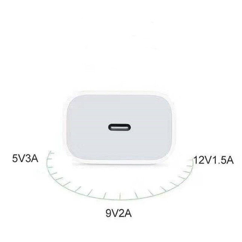 Notow 5v 3a 9v 2a au/us/eu/uk stecker 18w pd usb typ c wandladegerät reise-netzteil schnellladegerät für iphone 12 samsung