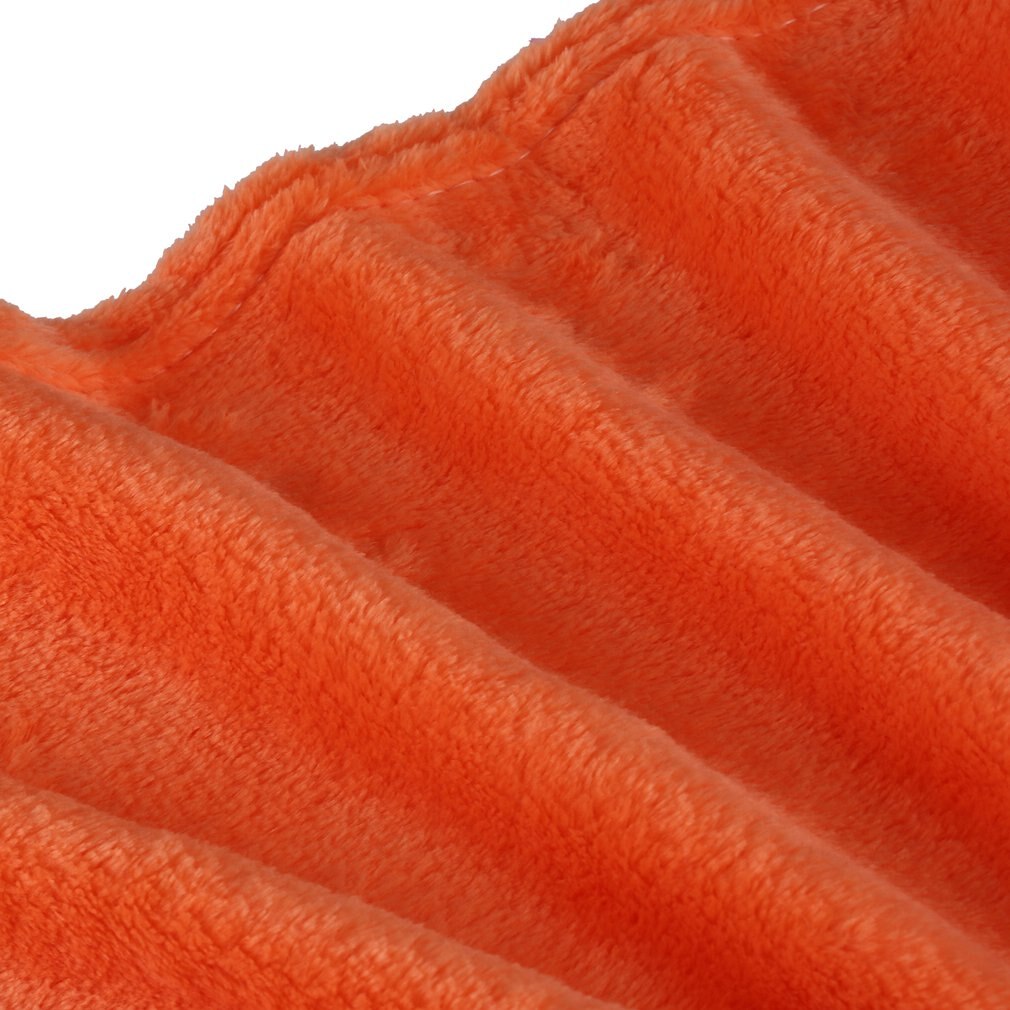 Mjuk och varm korall sammetsfilt vinterlakan överkast soffa rutigt tyg lätt mekanisk tvätt flanellfilt