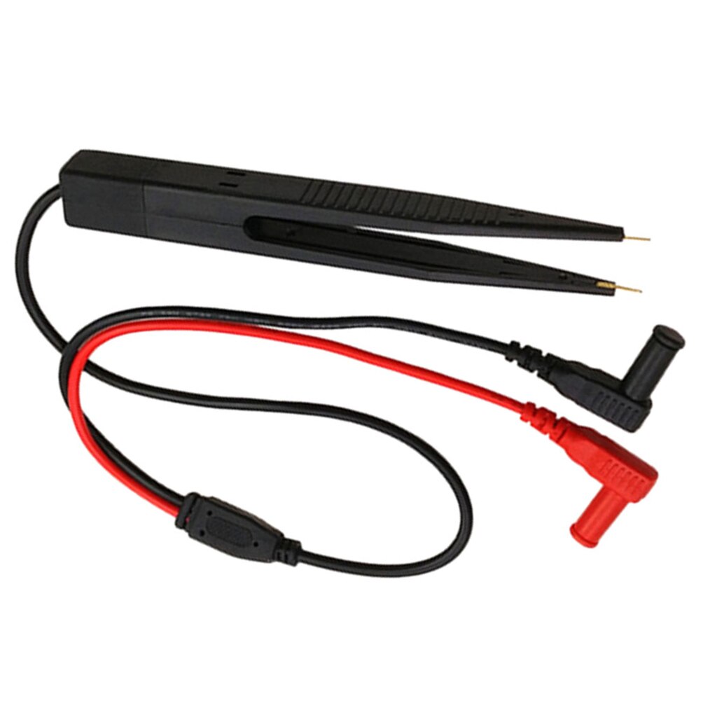 SMD Chip Component Testing Tool Multimeter Pen Probe Lead Tweezers