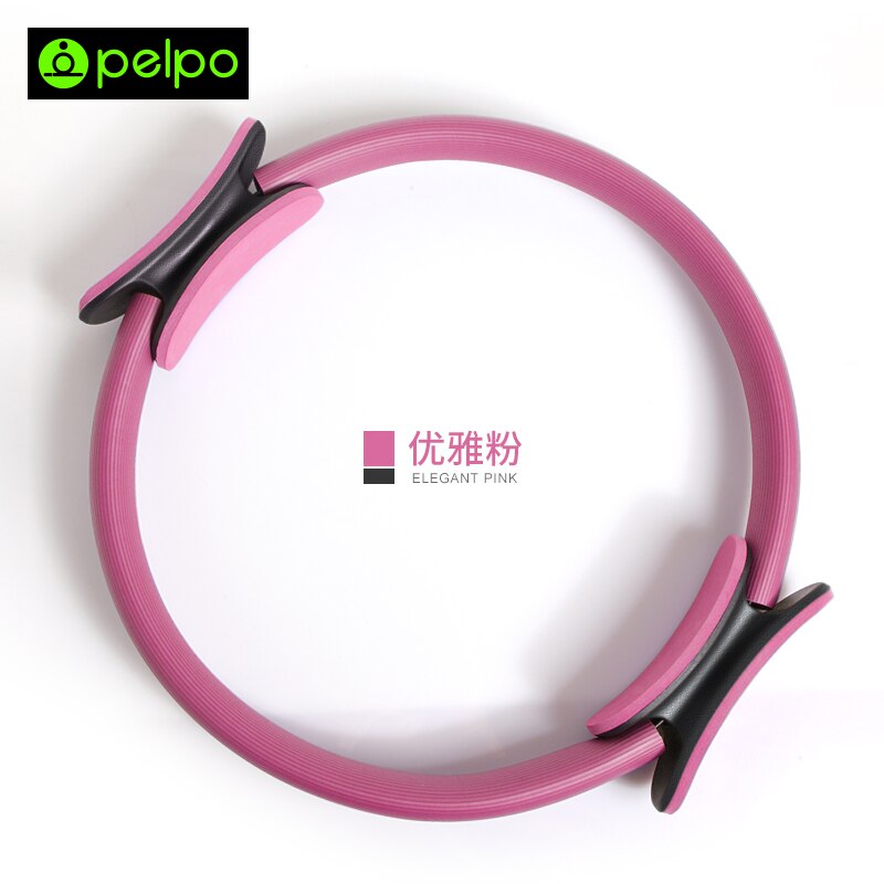 Pilates Ring - Thin Yoga Circle - Resistance Band for Leg Shaping - Adult Fitness Equipment: Black