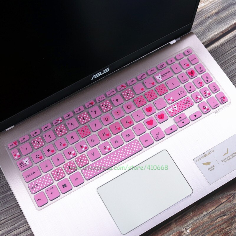 Silicone Laptop Keyboard Cover Skin For Asus Vivobook 15 ASUS VivoBook 15 M515UA M515U M515D M515DA M515 DA UA 15.6 Inch