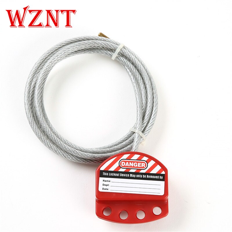 Bwintech 2 Pcs 38MM Rood veiligheidshangslot met sleutel voor lockout tagout-stations en -apparaten