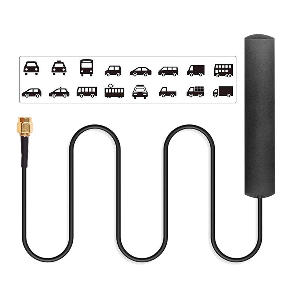 1.5m SMA DAB 3G Car Radio Internal Amplifier Aerial Antenna Cable Wire Line Signal Enhance Device DAB Digital Car Radio Aerial
