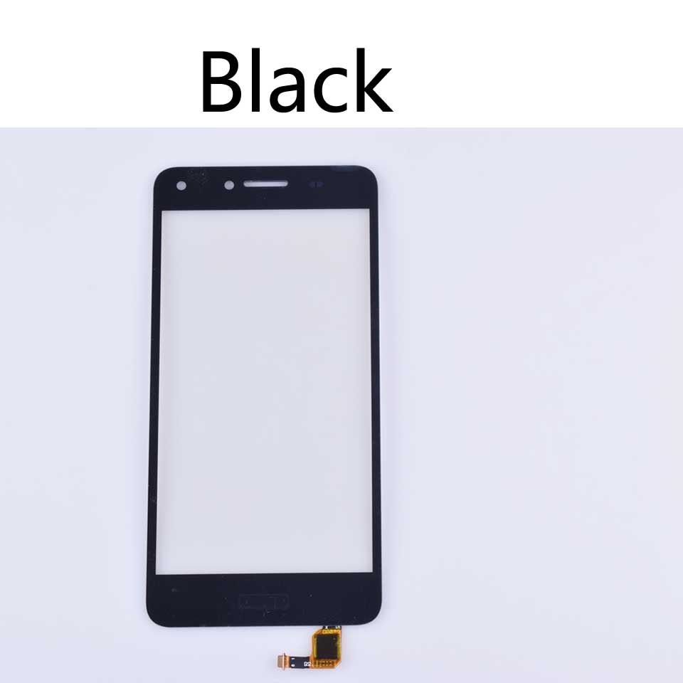 Painel de toque para huawei y5ii y5ii y5 ii CUN-L01 LYO-L21 CUN-U29 sensor toque digitador da tela lcd vidro frontal: Black-No tool