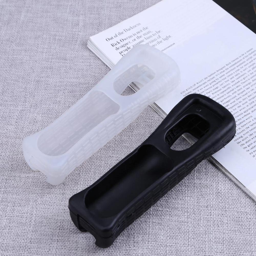 Black/White color Silicone Cover Case Skin Pouch Sleeve Remote Protective Shell Controller REMOTE For WII Housing Cover Z7E2