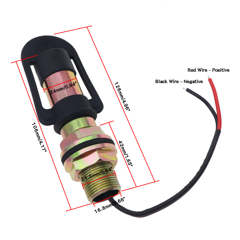 Metal Rotating Flashing Beacon Mount Bracket Flexible Stem DIN Pole Tractor Mounting Light Warning Light Accessories: Gold