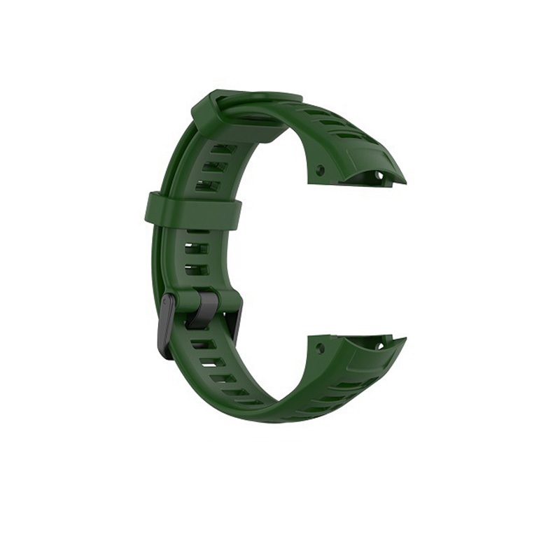 Watchband for Garmin Instinct Silicone Watch Strap fit Instinct 2/Esports/Tide/Solar: 橄榄绿