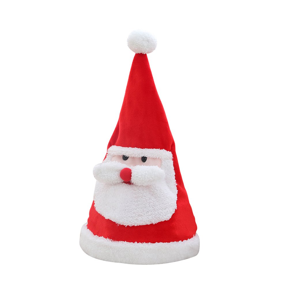 Santa Hat Electric Christmas Hat With Light Sing Illuminated Swing Dancing Festive & Party Supplies For Kids