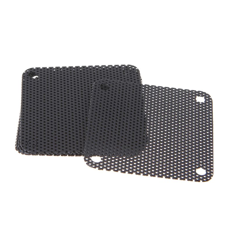 5 st pvc fläkt dammfilter pc dammtät fodral skärbar dator nätöverdrag 40mm mesh svart