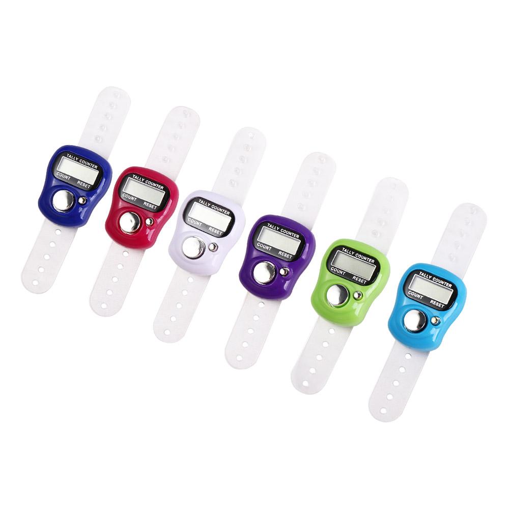ClUNICEF-Mini compteur de pointage de bague de doigt, compteur de coups tenu dans la main électronique, outil de pointage de compteur de nucléocompteur numérique ogo