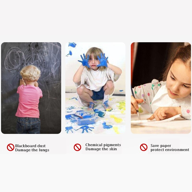 LCD Writing Tablet - Electronic Drawing Board - 142g - For Kids, Students, Home Office