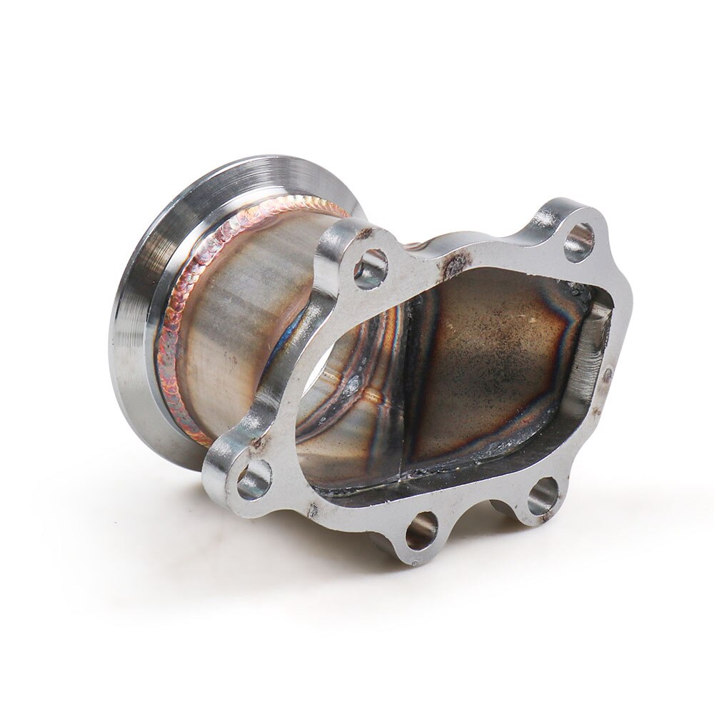 For  t25 t28 gt25 gt28 to 2.5 &quot; turbo-nedløbsadapter 63mm v-bånds klemflange  bx102142