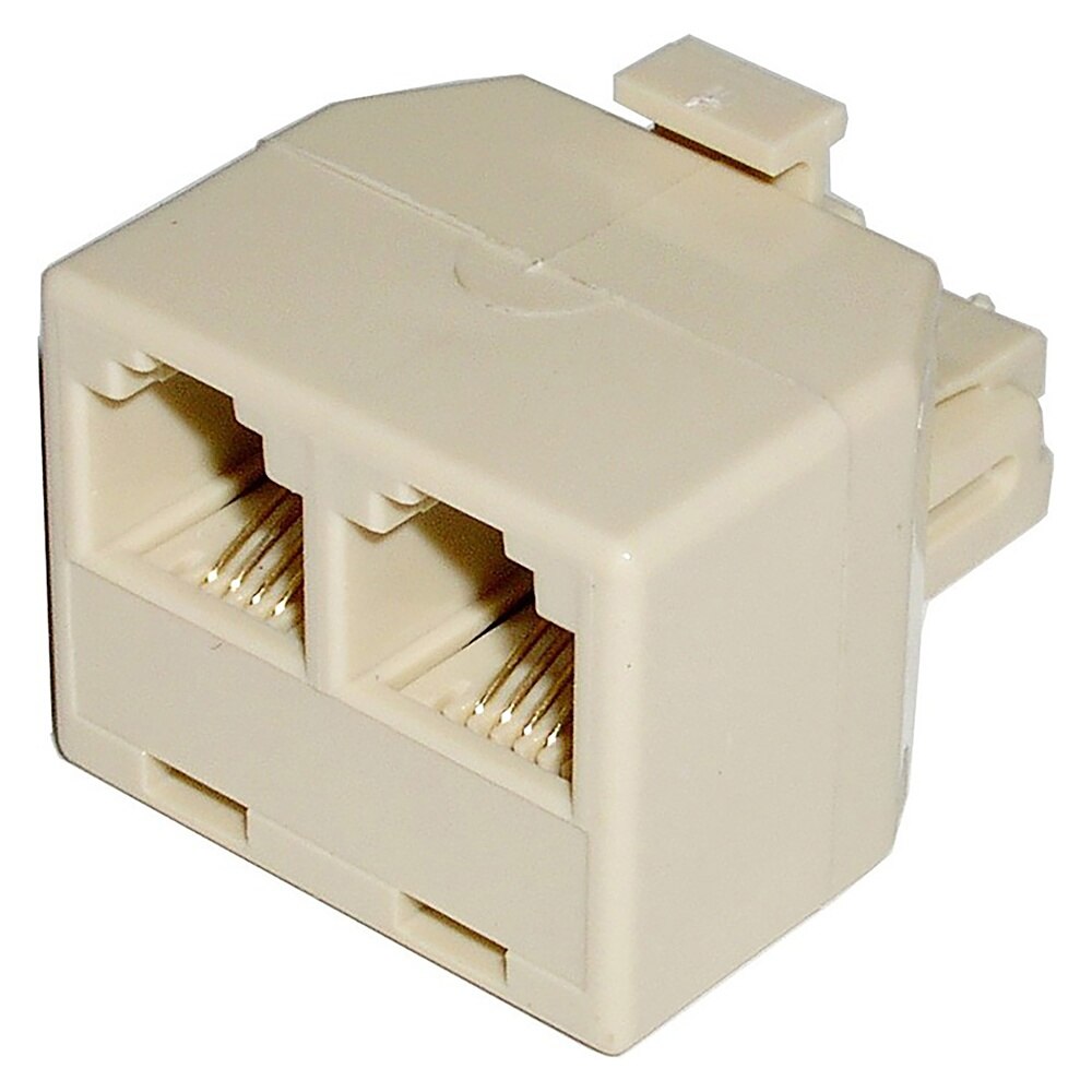 Bematik-duplicador rj11 compacto (1 RJ11-M a 2 RJ11-H)