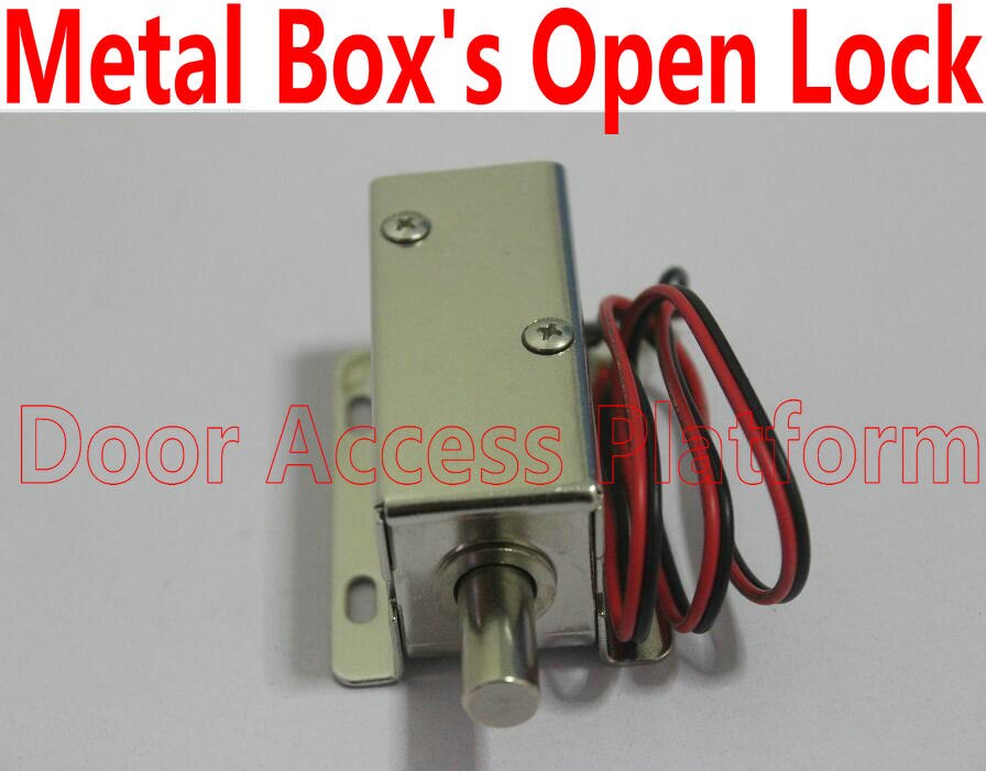 DC12V or DC24V Metal Box's Lock Electronic Bolt lock Door Openning locker, Shower room lock Metal Box Door locker tiny counter