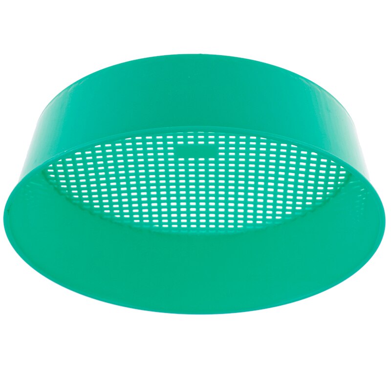 Tamis de jardin en plastique vert pour sol composite, outil de jardinage en maille de pierre, 20.8x18.4x5.3cm