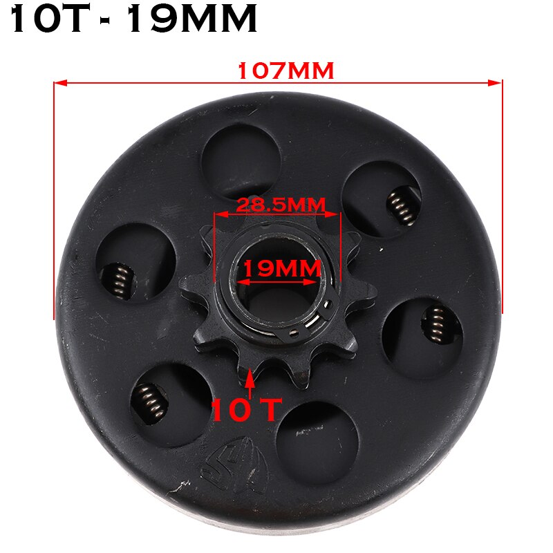 19mm 20mm GEHEN Kart Spaß Kreisel Automatische Kupplung 3/4 &quot;10&quot; 11 &quot;12&quot; 13 &quot;14&#39;s 18Tooth 420\35\428 Kette für Kart Minibike motor: 19mm  10T