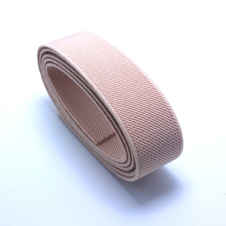 Cinturón de falda de pantalones duraderos de de 2CM de ancho/accesorios de ropa de costura/banda elástica/banda de goma: pink