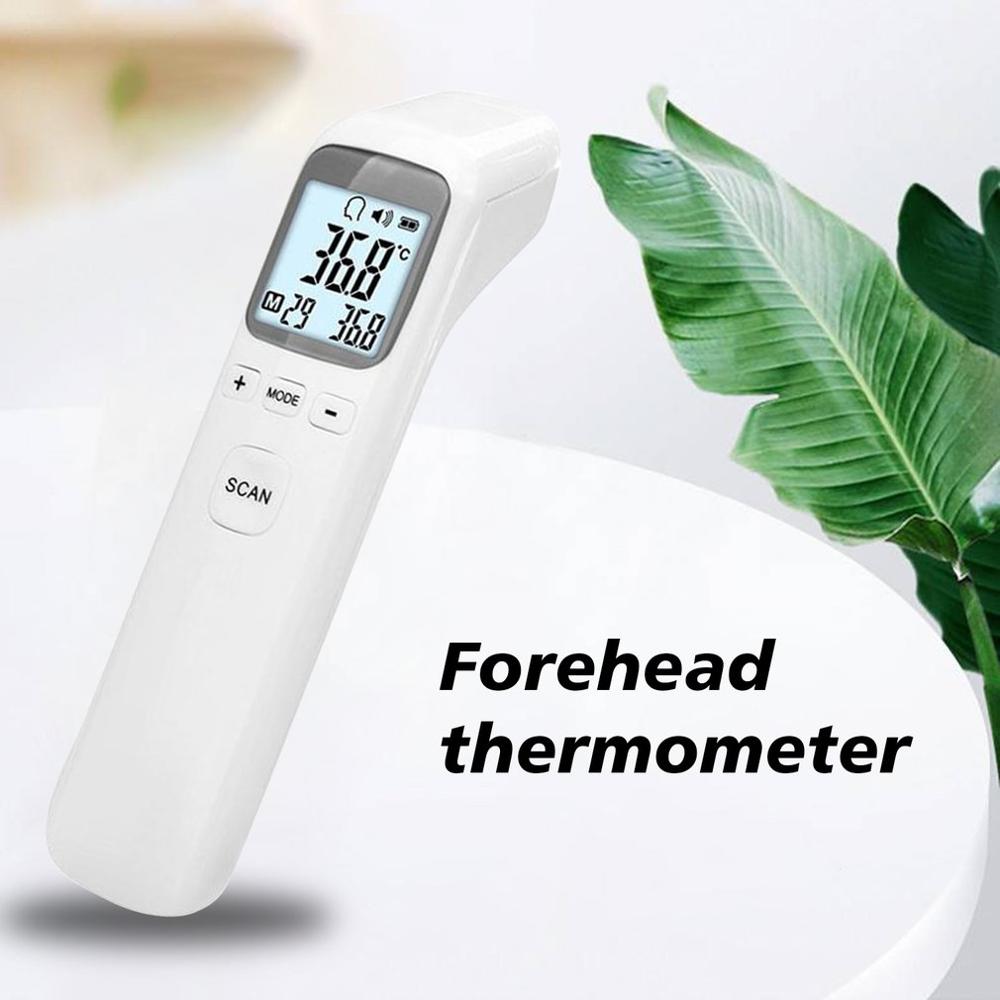 Pande krop berøringsfrit termometer digitalt infrarødt hygrometer termometer baby infrarød feber øretermometer