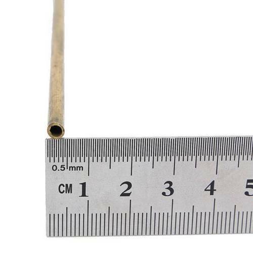 Messinkiputki putket pyöreä ulko 2mm-6mm pitkä 300mm seinä 0.45mm uusin