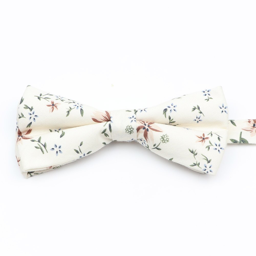 Kleurrijke Bloemen Strikjes Mode Katoen Print Bowtie Stropdassen Voor Mannen Wedding Party Pakken Gravata Vlinder Sjaaldassen