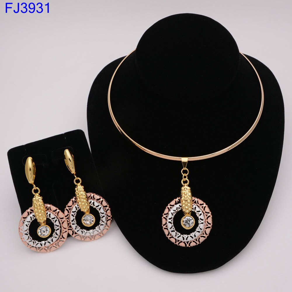 Afrikaanse sieraden sets dubai goudkleurige nigeriaanse sieraden sets bruidskralen bruiloft sieraden set dames kostuum