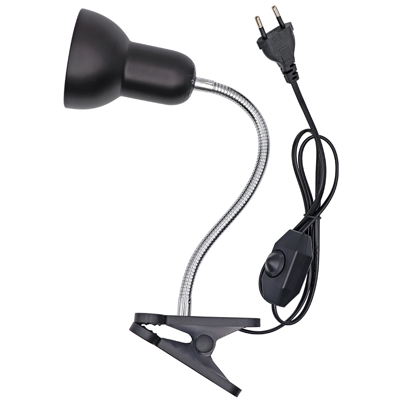 impostato portalampada per rettili UVA + UVB 3.0 con termometro a clip, igrometro, lucertola, tartaruga, tartarugatura, lampadina riscaldante 220V: scarlatto