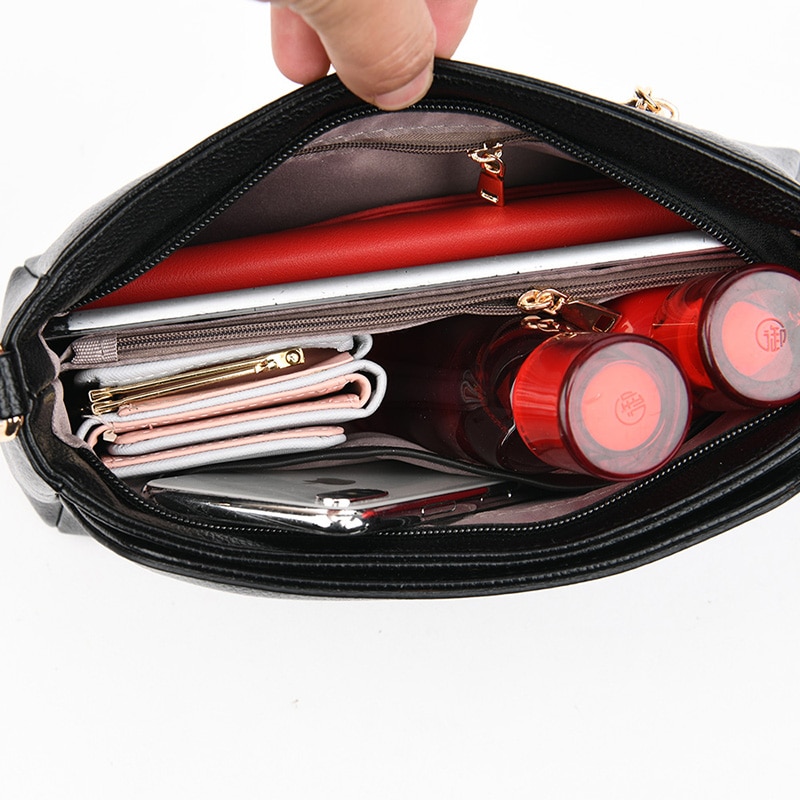 OLD TANG Shoulder Messenger Bags For Women Soft Leather Crossbody Bags Sac a Main Bolsa