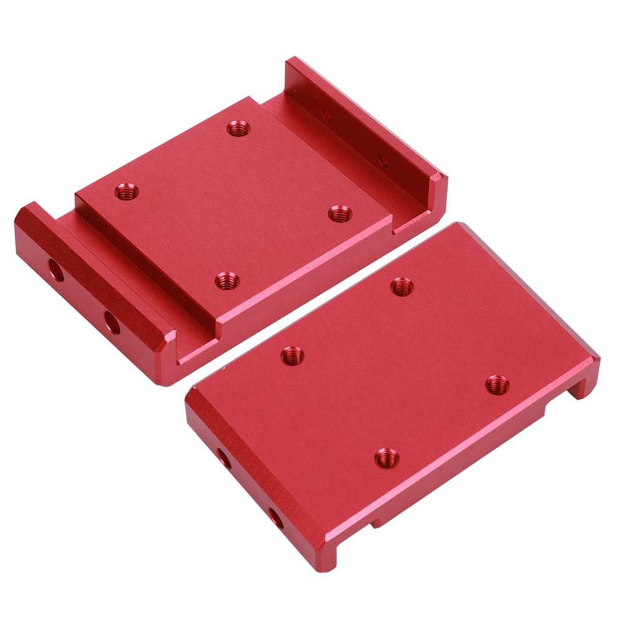 Red Linear Slider Aluminum Alloy Linear Guide Sliding Block for Anycubic DLP SLA 3D Printer Upgrade Accessory Linear Rails