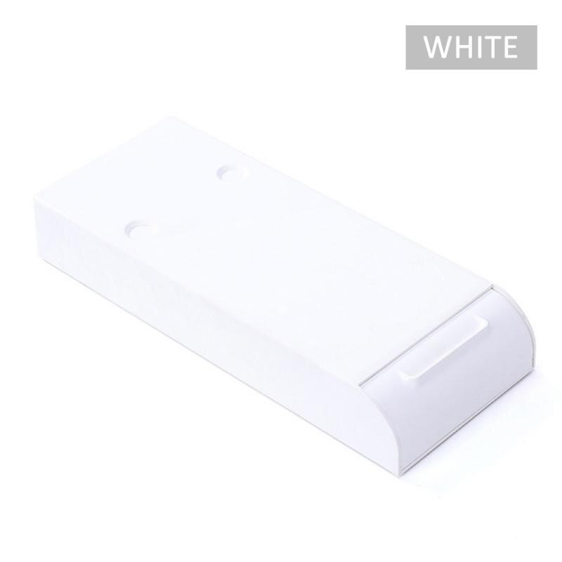 Hidden Table Under Paste Plastic Desk Organizer Memo Pen Stationery Storage Box Case Desk Drawer Divider Stationery Sticky Decor: 01
