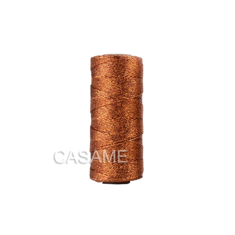 1.5Mm 100M Goud Zilver Macrame Koord Touw String Voor Naaien Diy Touw 100M Macrame Touw Voor Naaien En Draad Touw: plum