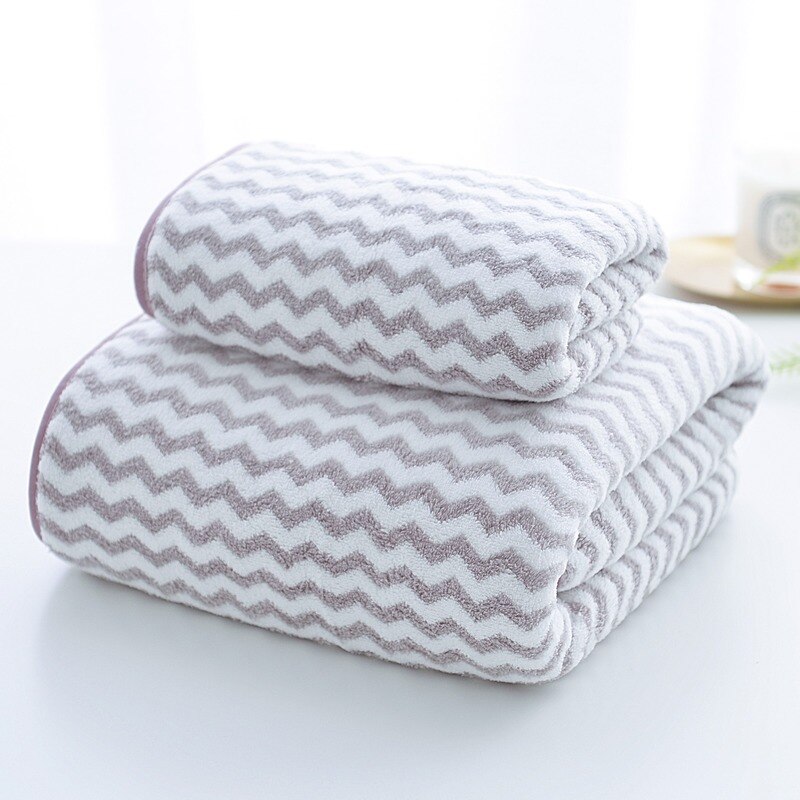 Super Soft Thicken Absorb Water Coral Velvet Bath Towel Face Towels Set Breathable Cozy Quick Dry Home Hotel Beach Towel Sets