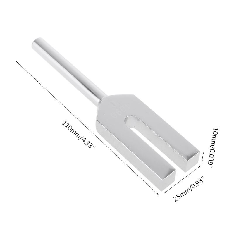 3 pièces ange cristal diapason 4096Hz/4160Hz/4225Hz C alliage d'aluminium diapason qyh