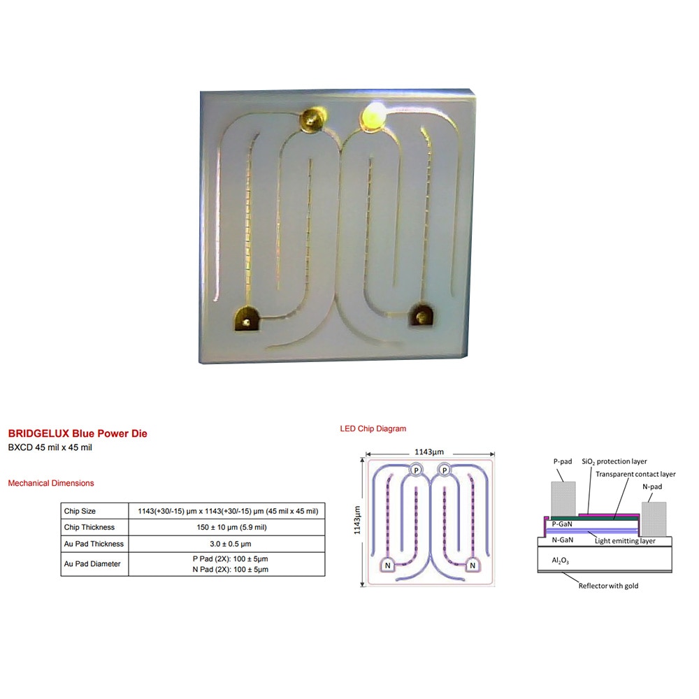 Korkea valotehokkuus 150lm erittäin kirkas 1w 45 mil led papu 140 sädekulma 3000k 4000k 5000k 6000k