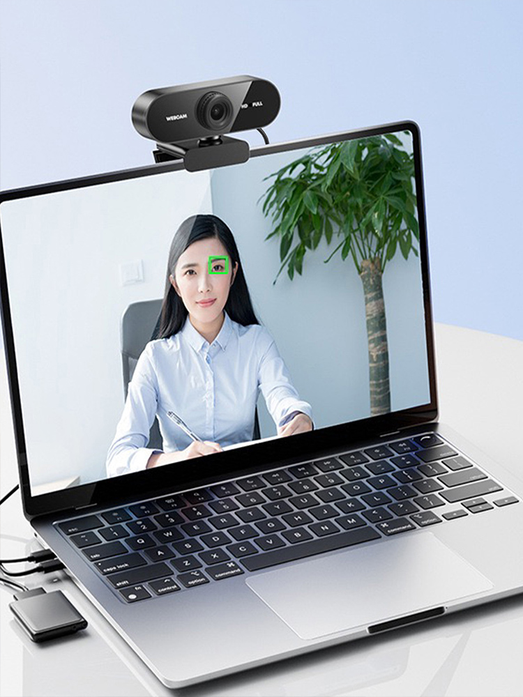 - webcam usb hd di grado 1080p (con microfono integrato), adatta per computer portatili e desktop: Default Title