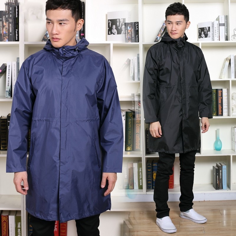 FreeSmily Regenjacke erwachsene weiblichen kurzen dünnen trenchcoat typ draussen wandern reise männer Wind regen Poncho 9025