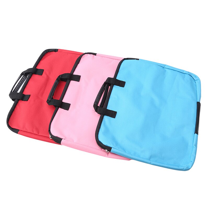 Portable Document sac toile A4 bureau fermeture éclair sac grande capacité hommes femmes sac à main multicouche Information sac porte-documents réunion