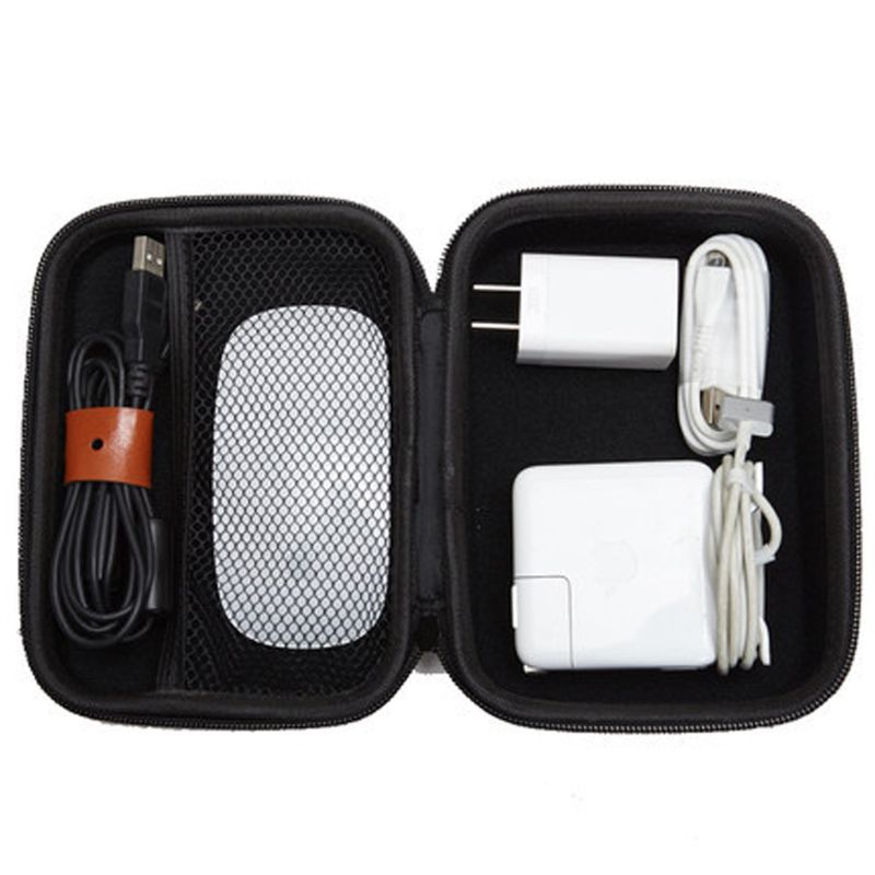 EVA Hard Case Voor Apple Potlood Magic Mouse Magsafe Power Adapter Carry Case