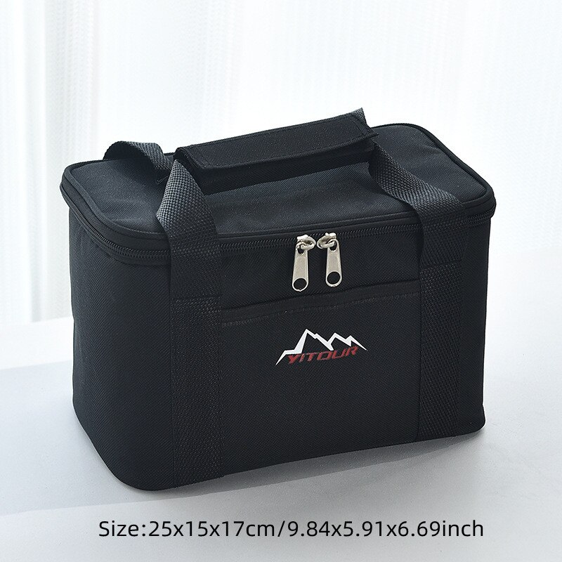 Large Capacity Cooler Bags Oxford Lunch Box Drink Beer Ice Pack Travel Picnic Backpack Thermal Food Bag Carrier: K S (5L)