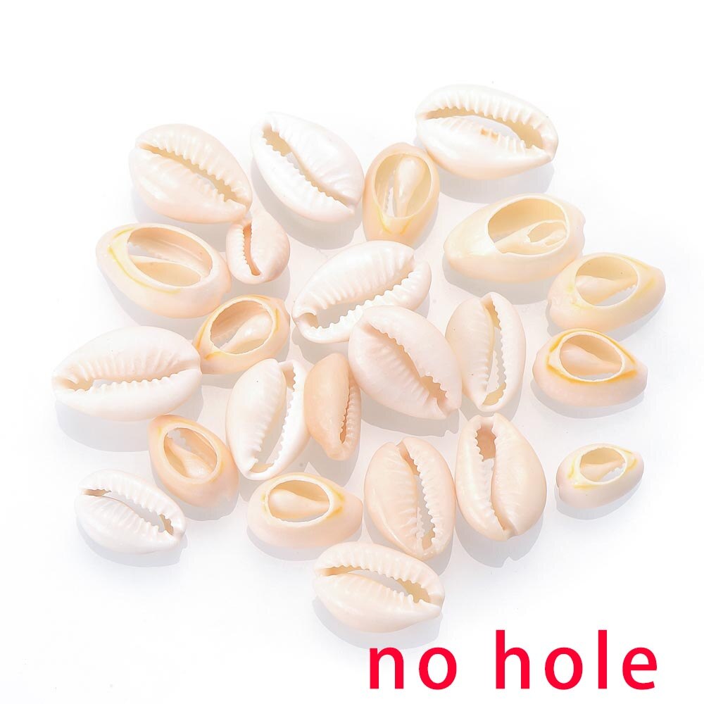 iYOE 50pcs 16-23mm Natural Shell Beads Loose Spacer Seashell Charms For Making DIY Bracelet Necklace Pendant Handmade Jewelry: 3 / 20-23mm