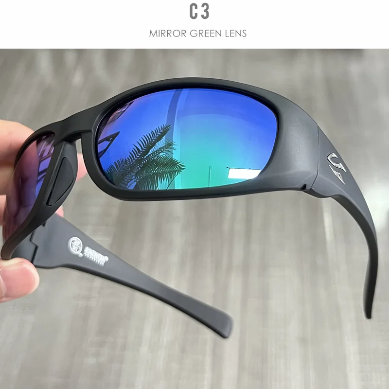 KAENON Klay Polarized Sunglasses for Men Outdoor Classic Casual Glasses TR90 Frame Sports Fishing Driving Eyewear: ROYAL BLUE / Blue