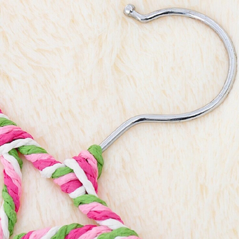 Porte-écharpe en corde avec 28 trous, organisateur de châle, support de rangement, crochet, Décor de salle