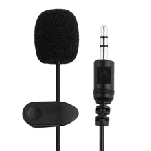 Andoer 3.5m Mini Draagbare Microfoon Condensator Clip-on Revers Lavalier Microfoon Wired Mikrofo/Microfon voor Telefoon voor laptop
