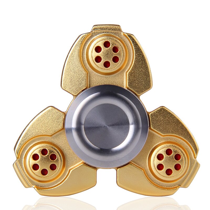 Zinklegering Tri Hand Vinger Spinner Tol Gryo Speelgoed