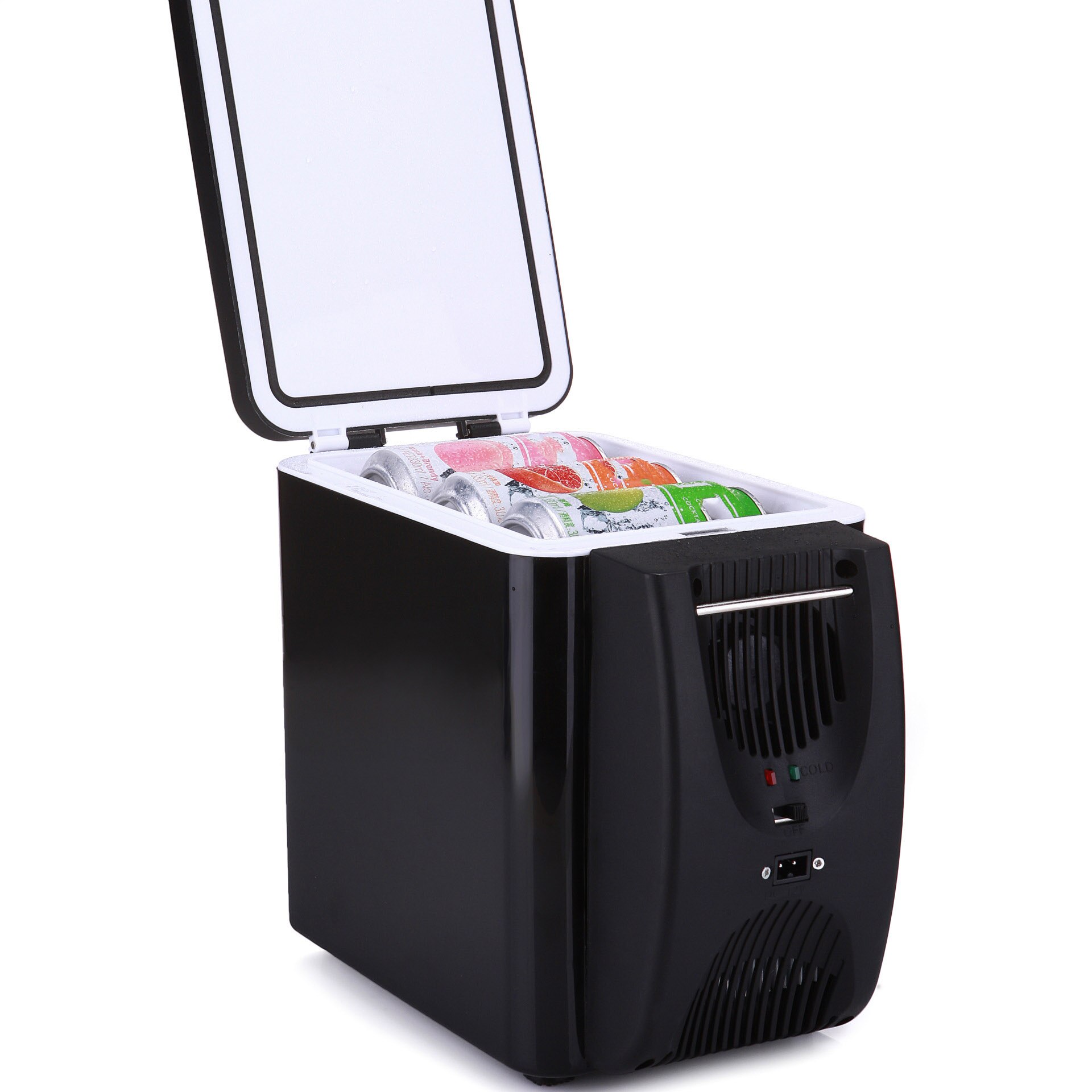 12V Refrigerator Freezer Heater 6L Mini Car Fridge Cooler & Warmer Electric Fridge Portable Icebox Travel Refrigerator