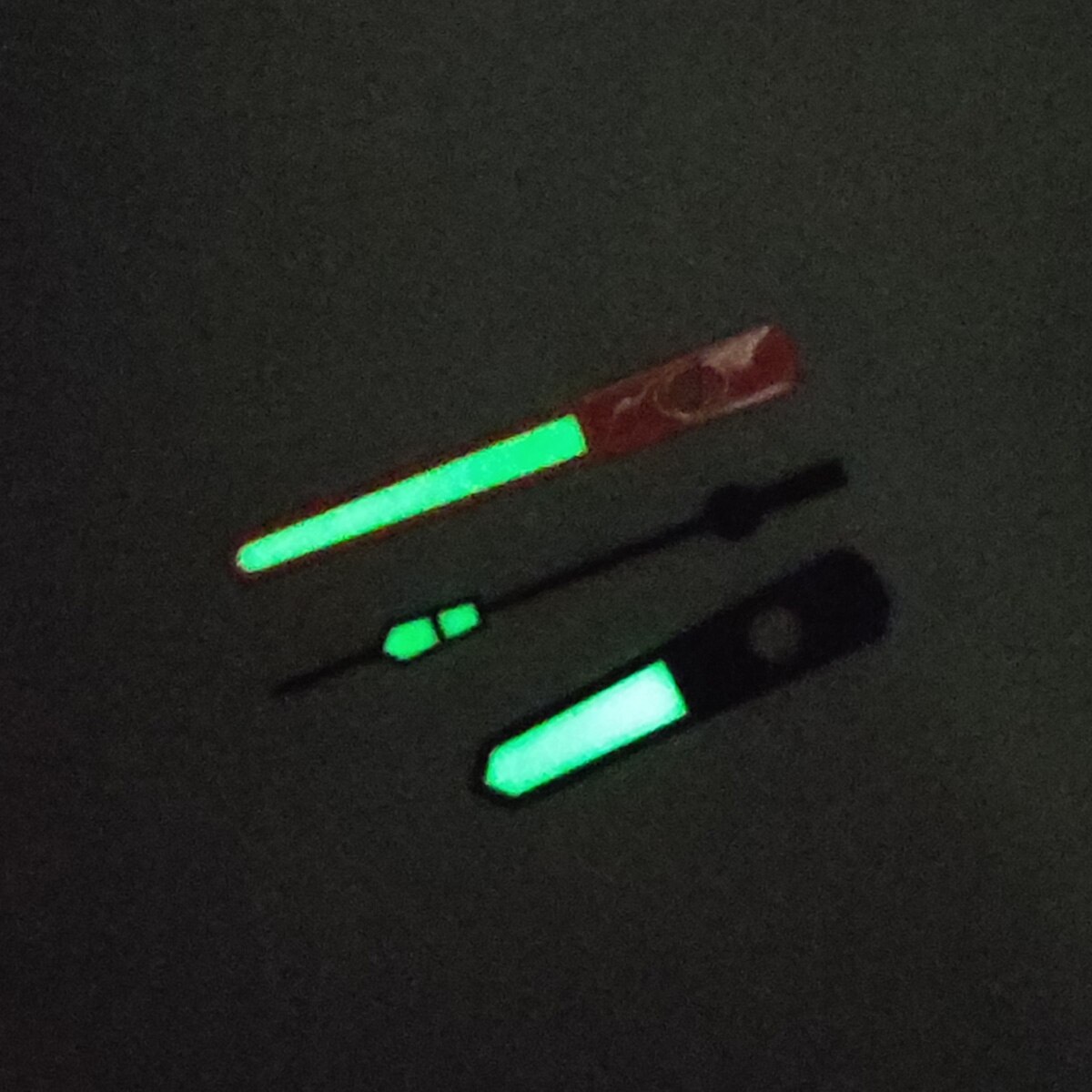 Horloge Accessoires Horloge Pointer NH35 Handen Zwart Handsr Rode Handen Groen Super Lichtgevende, Geschikt Voor NH35, NH36 Beweging A16