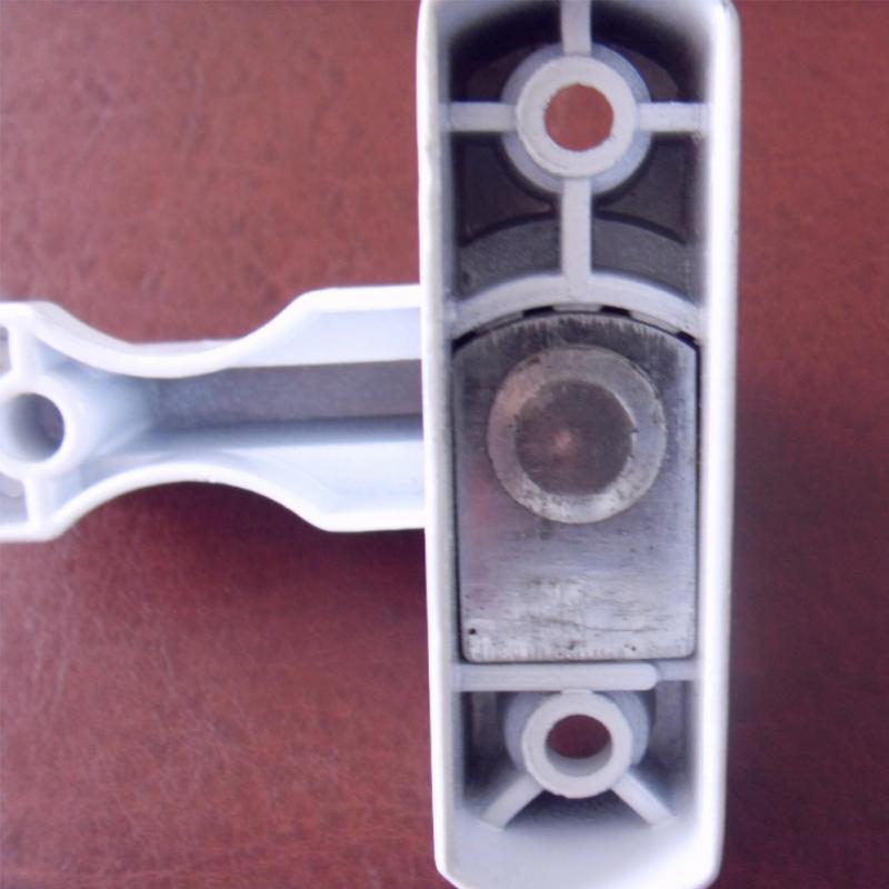 White 2Pcs Plastic UPVC for Windows Door Extra Security Lock protect baby