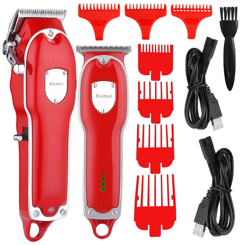 barber shop Combo Kits Electric Hair Clipper For Men Hair Trimmer Beard Edging Hair Cutting Machine Rechargeable